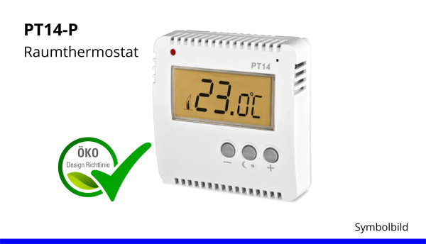 PT14-P Thermostat verkabelt