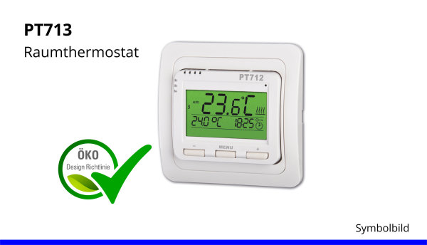 PT713 Thermostat verkabelt