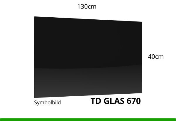 TD GLAS 4 BLACK 670