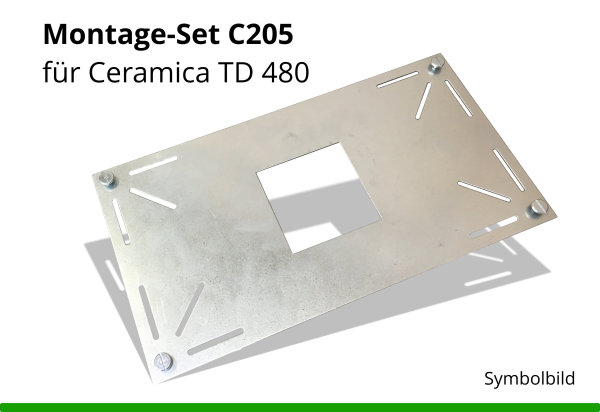Montage Set f&uuml;r TD CERMAICA 480